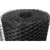 Cerramienrto Tejido Malla Plastico Romboidal Ancho1,20 Negro