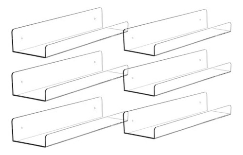 Estante De Almacenamiento De Estantes De Pared De Acrílico D