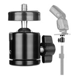 Adaptador Ball Head Para Tripe Ring Light Pedestal 360