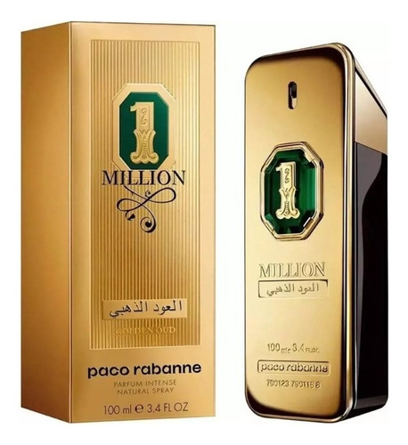 Perfume Caballero One Million Golden Oud Paco Rabanne 100ml