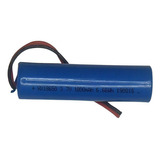 Bateria 3,7v 1800mah 6.66wh 18650 Com Rabicho Gmp-104 65x18