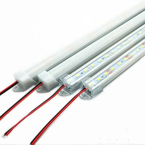 Lâmpada Led Baú Transit 5730 12v 12w 50cm Branco Frio