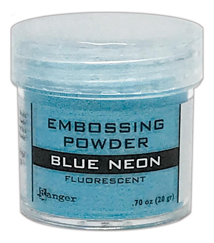 Scrapbook Ranger Polvo Embossing 20gr Blue Neon Celeste