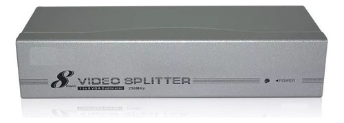 Splitter Vga 350 Mhz Gabinete Metalico 1x8 Mg Vapex