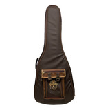 Bag Case P/ Violão Folk 91 Guitars Suitcase 91vf-suit Marrom