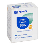 Lanceta Glicemia Nipro 30g Universal 100 Unidades