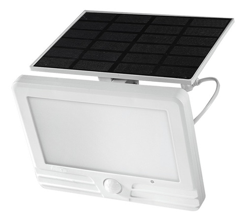 Proyector Led Solar Panel Extensible Y Sensor De Movimiento