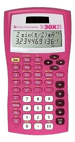 Calculadora Científica Texas Instruments Ti30xiis Rosa