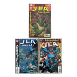 Lote Jla Annuals (1997) X 3. #1-3. Dc. Ingles.
