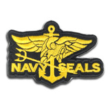 Patch Navy Seals Airsoft Bordado - Ponto Militar