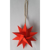 Estrella Navideña De Origami