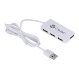 Hub Usb 2.0 4 Portas Huv-20 Branco Vinik 29594