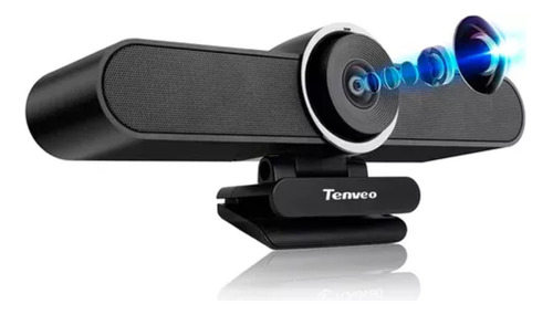 Câmera Webcam E-ptz Tenveo 4k Ultra Hd Com Ia + Controle 