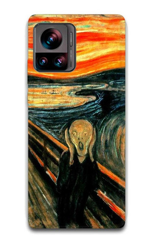 Funda El Grito Munch Para Motorola Todos 