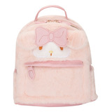 Mochila Kuromi Melody Jk Con Bonito Conejo Para Niña, Fea, L