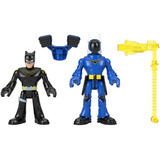 Dc Comics  Pack Batman & Rookie Fisher Price Mattel