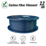 Filamento 3d Fibra De Carbono Suntop De 1.75mm Y 1kg Black