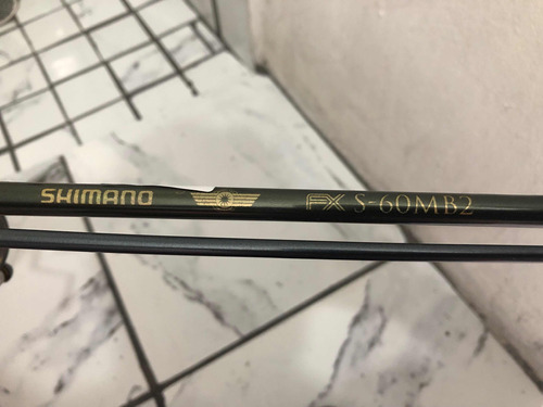 Caña De Pesca Shimano Fx S-60mb2 Carrete Daiwa Samurai 2500