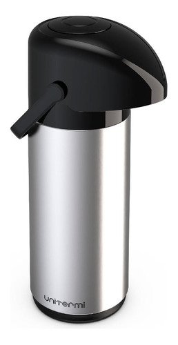 Garrafa Café Térmica 1l Inox Pressão Chá Água Quente Frio