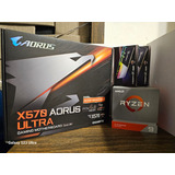 Kit Upgrade Ryzen 3900x+aorus X570 Ultra+32gb Ram Tridentz