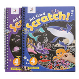 Cuaderno Scratch Off Scratch Book Crafts, 2 Juegos