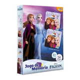 Jogo De Memória Disney Frozen 24 Pares Toyster