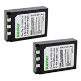 Batería De Cámara Kastar 2 Pack Battery For Olympus Li-10b L