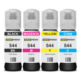 Kit Tinta Compatível Epson Ecotank L3150 L3250 L3210 L3110