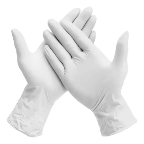 Caja Guantes Latex Descartables X 100 Con Anmat