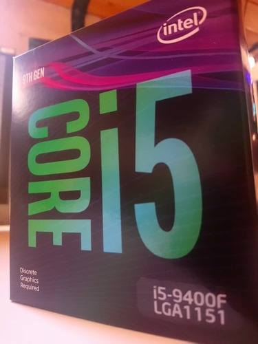 Combo Intel I5 9400f + 20 Gb Ram Ddr4 + Mother Gigabyte