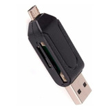 Lector Memoria Tarjeta Sd Y Micro Sd Otg Micro Usb / Usb