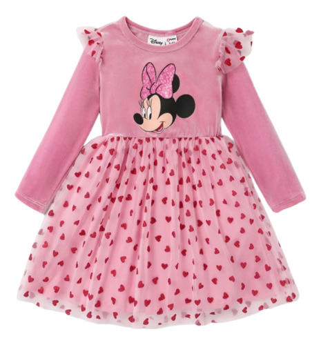 Vestido Estampado Minnie