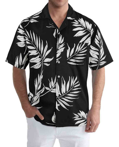 Camisa Social Floral Florida Masculina Havaiana Estampa