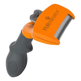 Furminator Deslanador Med -23k P Largo Quita 99% Pelo Suelto Color Naranja