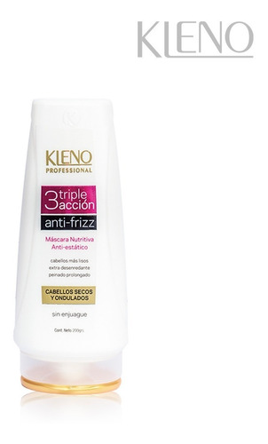 2 Triple Acción Kleno/ Crema De Peinar X 200g Anti - Frizz