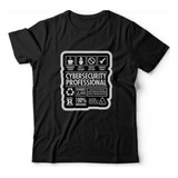 Camiseta Ciência & Tech- Cybersecurity Professional