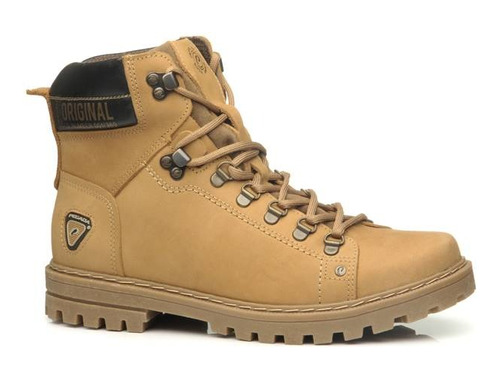 Bota Pegada Masculina Em Couro 181505