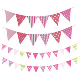 Banner Externo Triangle Latte Hanging Flag Flag Bunting 4 Un