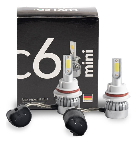 Kit Lamparas Luz Cree Led C6 Mini H3 H7 H11 20.000 Lumens