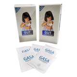 Gasa Estéril Gut Pack De 100 Sobres De 10 U C/u Tamaño 10x10