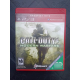 Call Of Duty Modern Warfare 4 Ps3 Físico Juego Original 