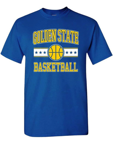 Camiseta Golden State Basket, Playera Warriors