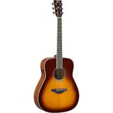 Violão Acústico Transacoustic Fg-ta Bs Brown Sunburst Yamaha