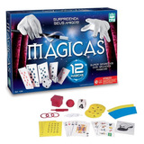 Caixa De Magicas Com 12 Truques Brinquedo Infantil Divertido