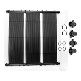 Kit 6 Coletor Solar Aquecedor Para Piscina + Kit Terminação