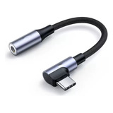 Adaptador Auriculares Hifi Jack 3.5 A Tipo C Celular Laptop