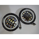 Faros Led Circular 7 PLG Blanco Y Ambar Bocho-combi Y Otros