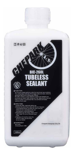 Liquido Sellante Tubeless 1000 Ml Chepark Tubular