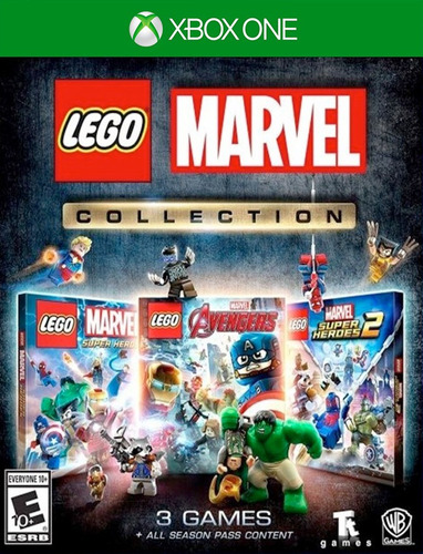 Coleção Lego Marvel - Xbox One (25 Digitos)