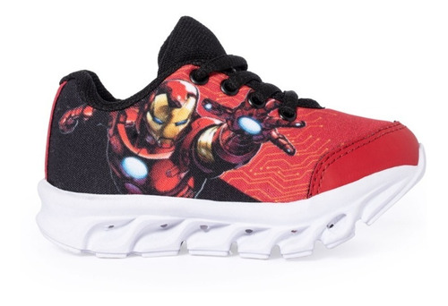 Zapatilla Marvel Iron Man C Luces 01302-5 Envío Todo El País